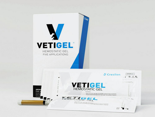 VETIGEL Hemostatic Gel for Veterinary Surgeons 